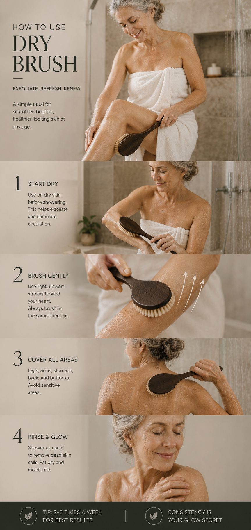 Exfoliating Body Brush Set